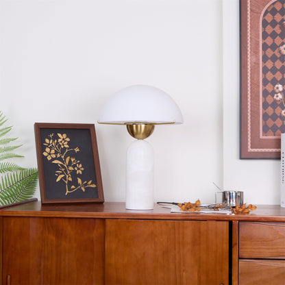 Pale Arc Table Lamp