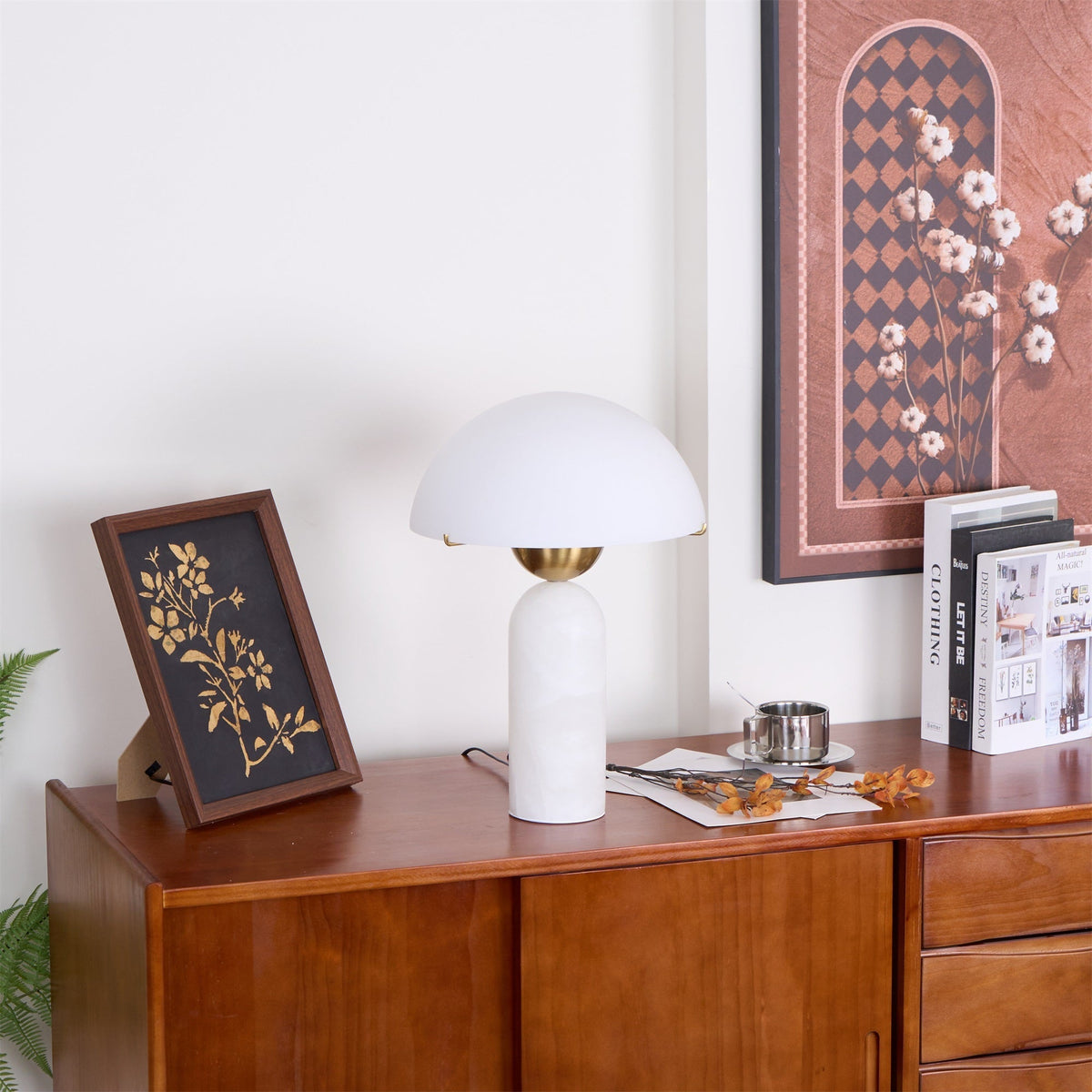 Pale Arc Table Lamp