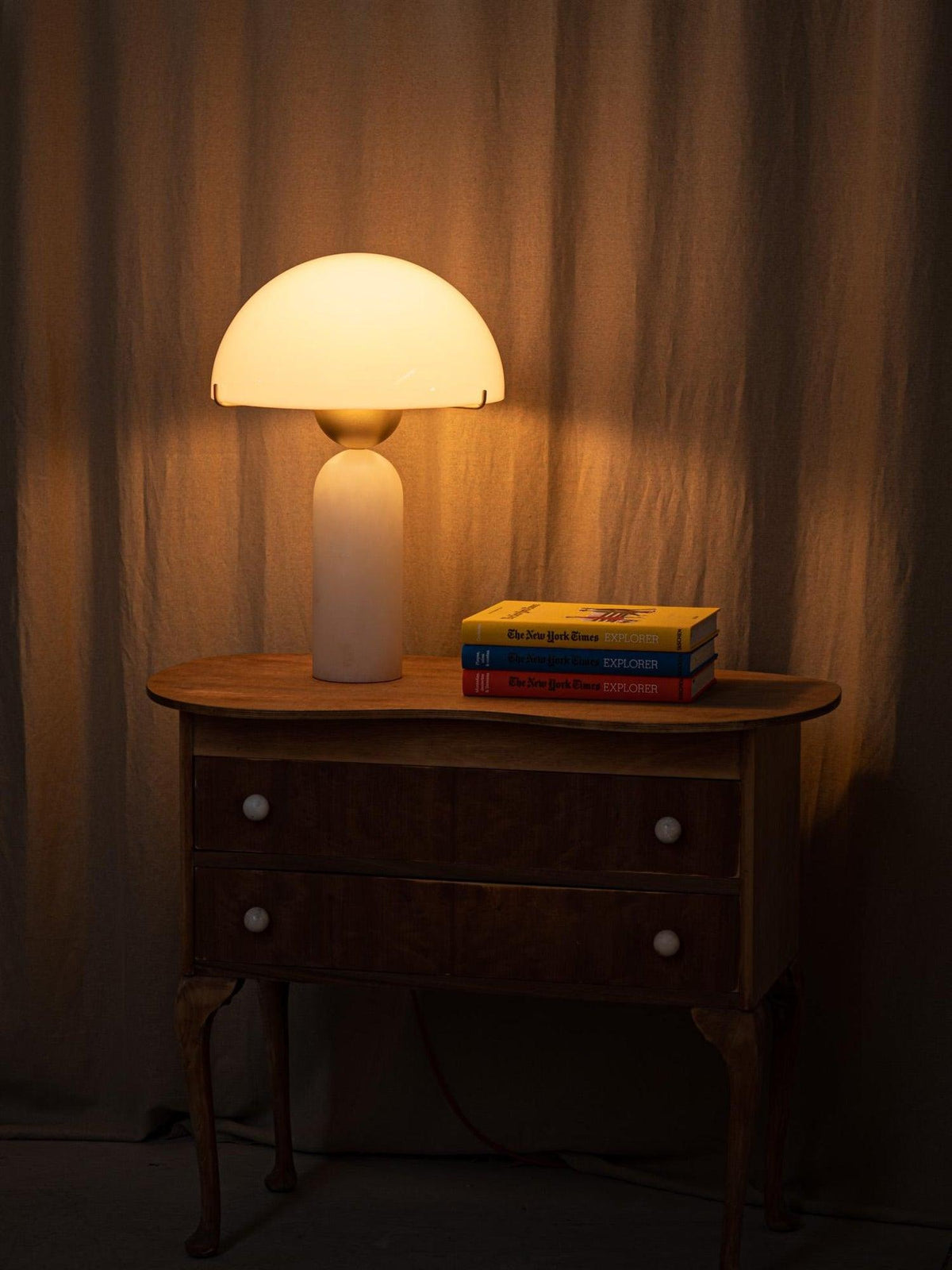 Pale Arc Table Lamp