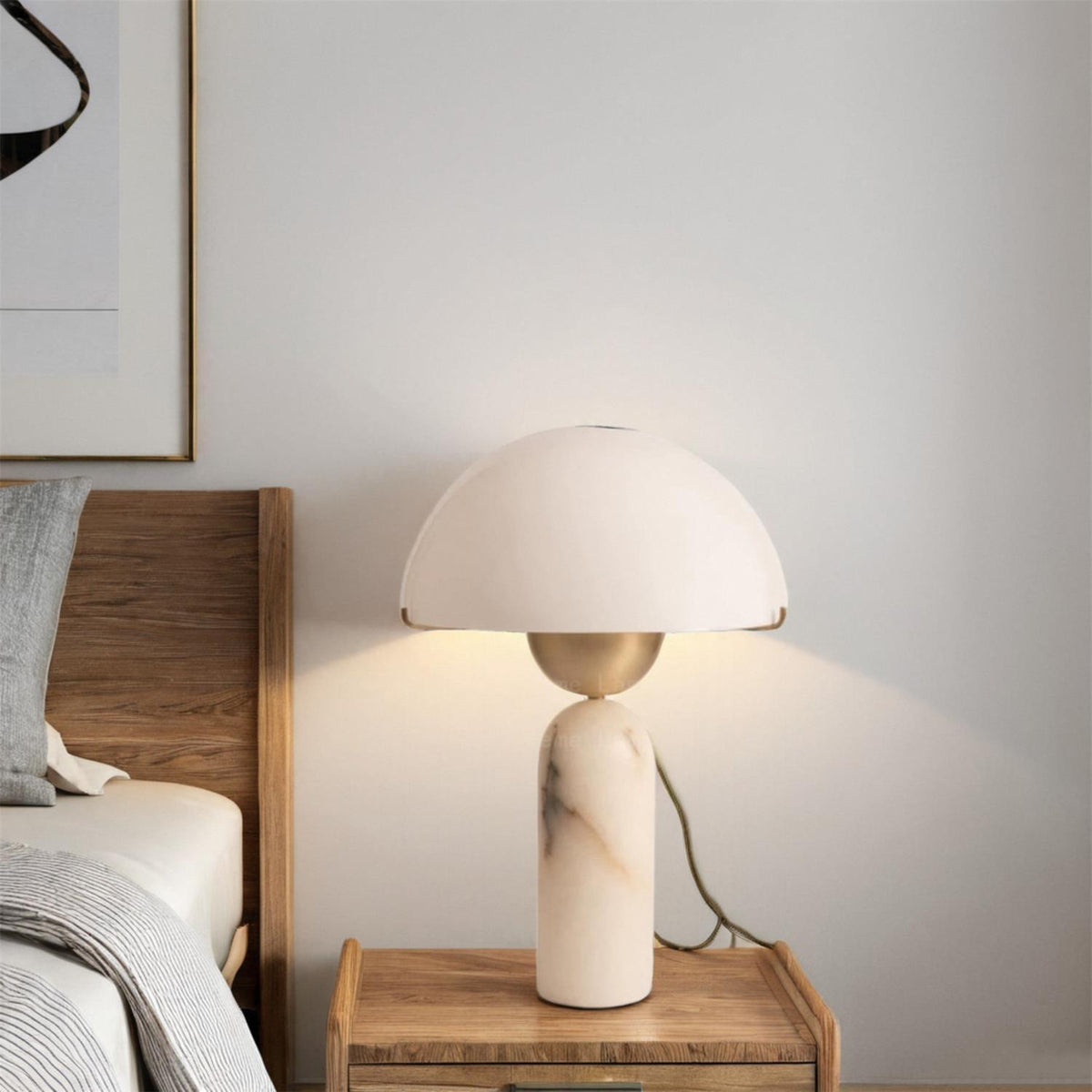 Pale Arc Table Lamp