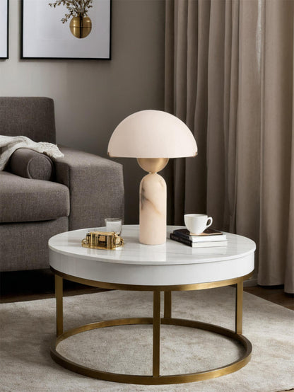 Pale Arc Table Lamp