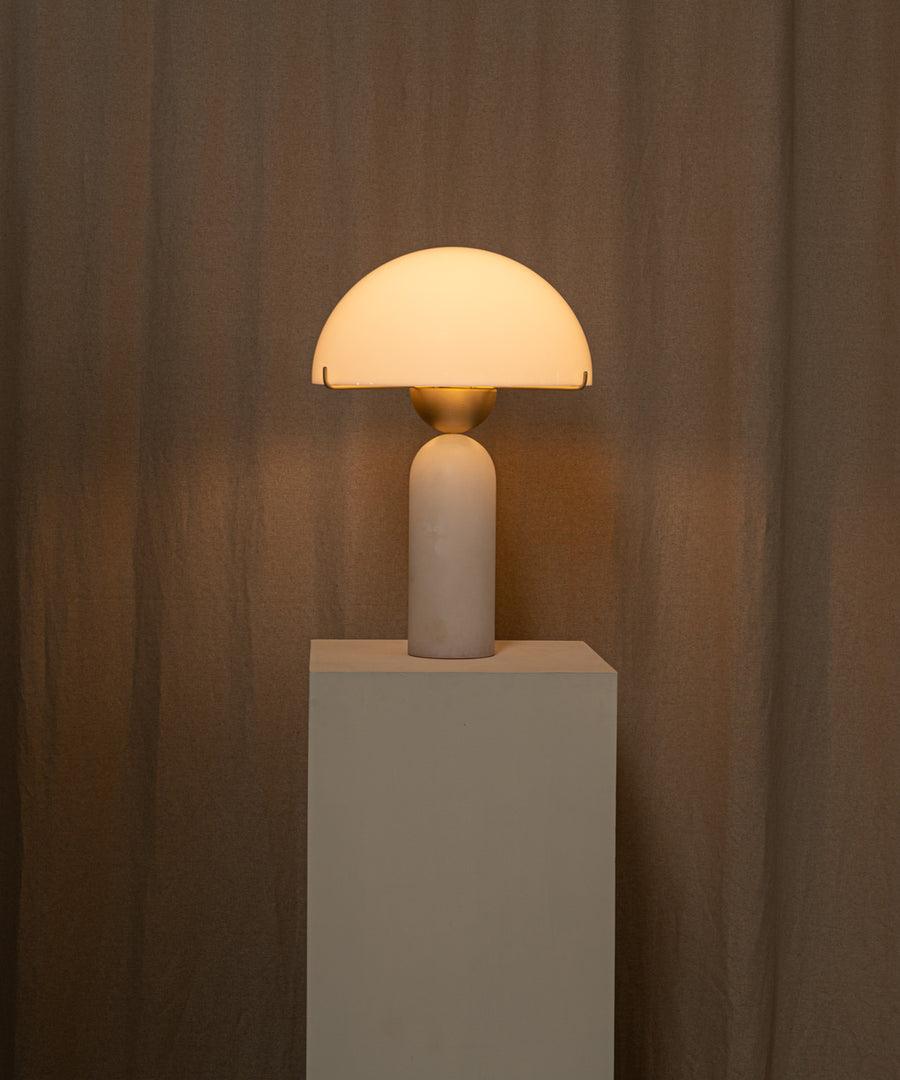 Pale Arc Table Lamp