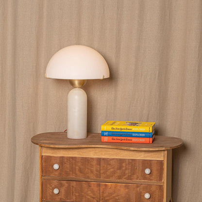 Pale Arc Table Lamp