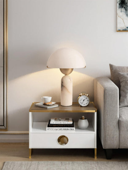 Pale Arc Table Lamp