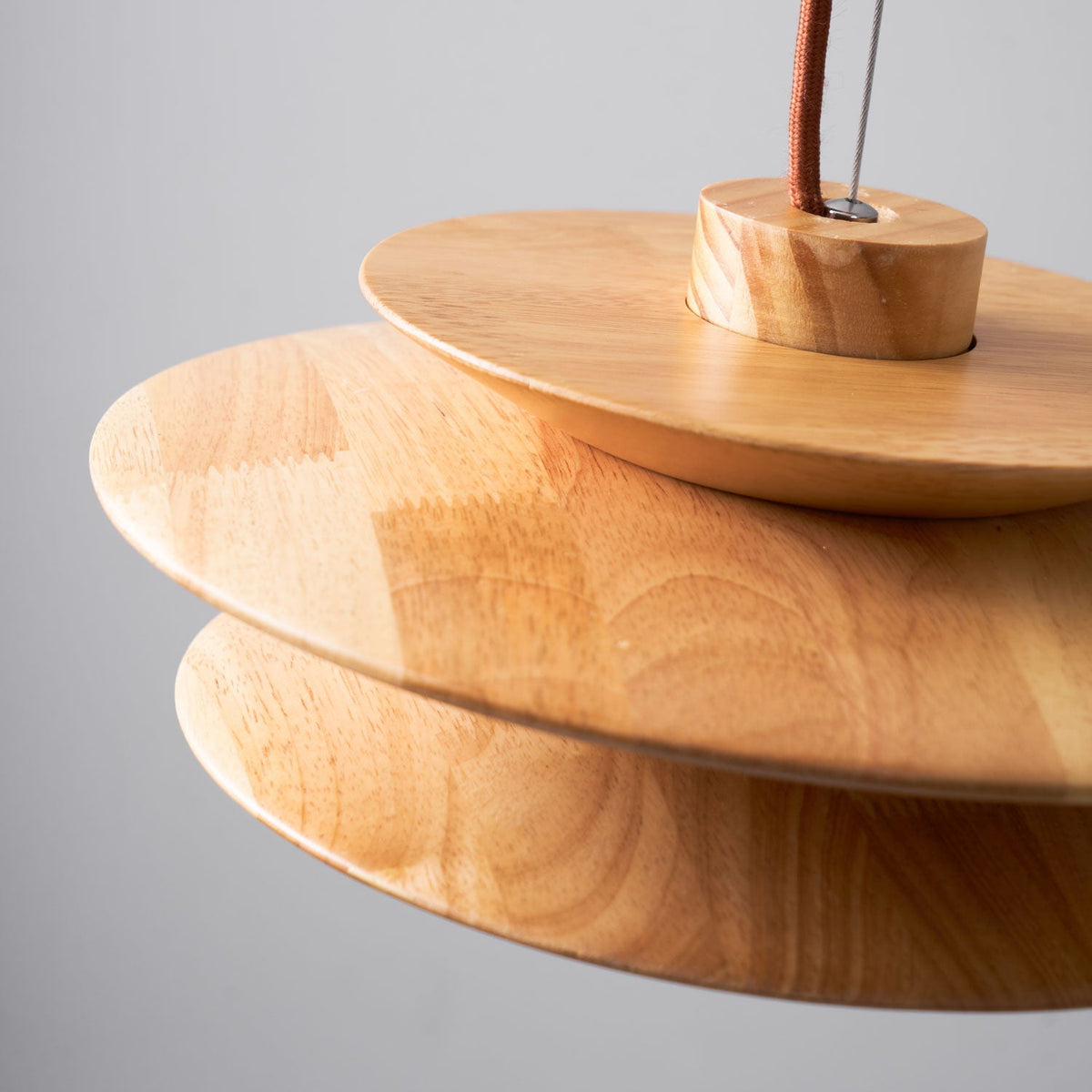 Tier Timber Pendant Light