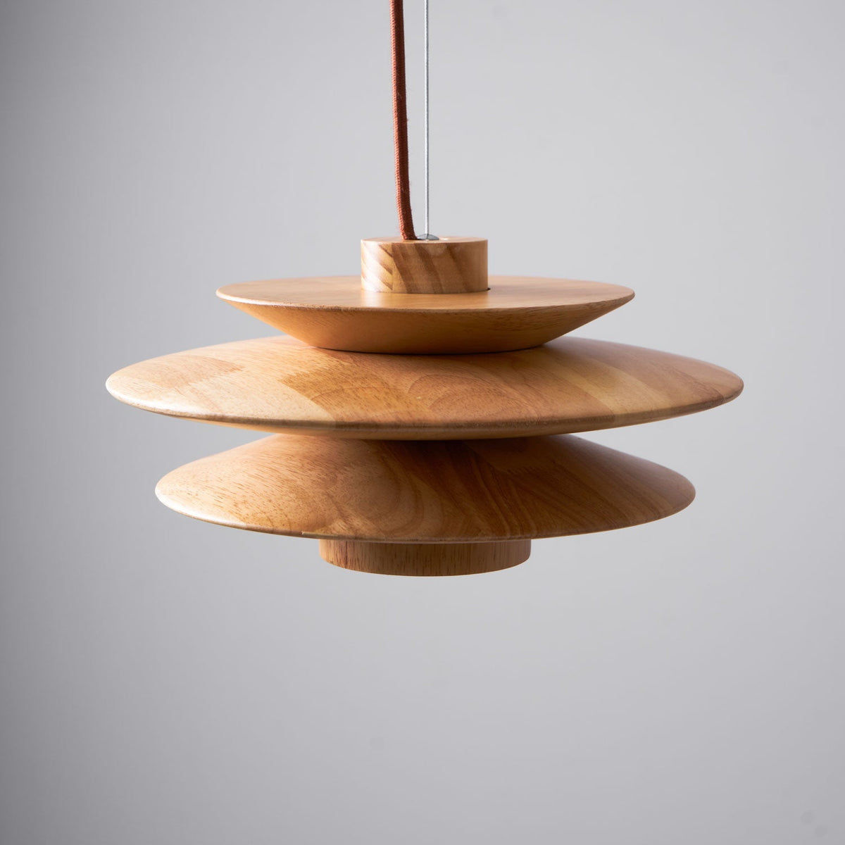 Tier Timber Pendant Light