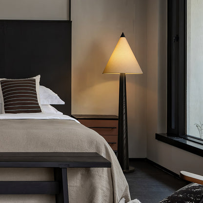 Taper Timber Floor Lamp