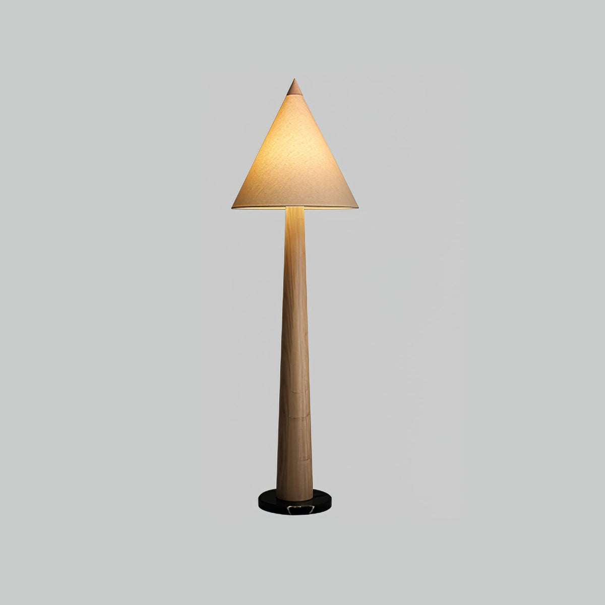 Taper Timber Floor Lamp