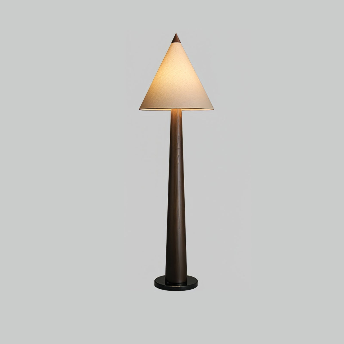 Taper Timber Floor Lamp