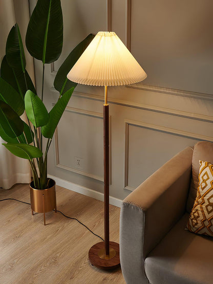 Column Pleat Floor Lamp