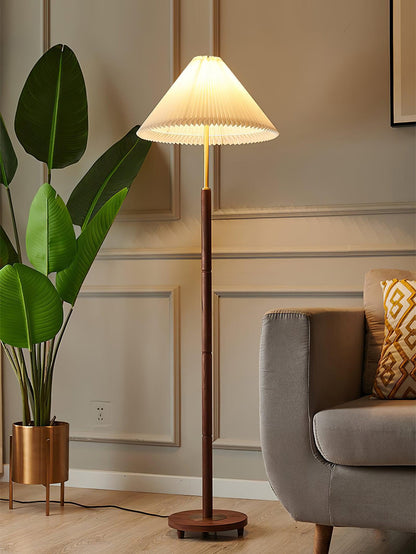 Column Pleat Floor Lamp
