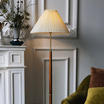 Column Pleat Floor Lamp
