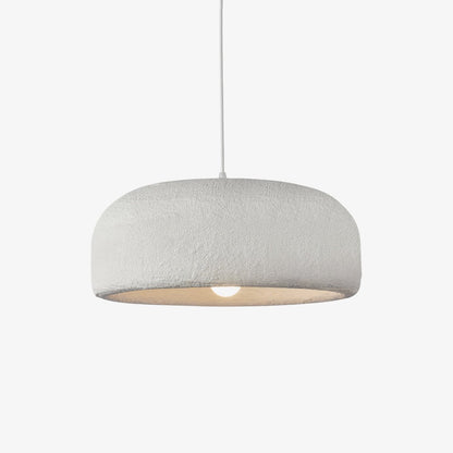 Chalk Drum Pendant Light