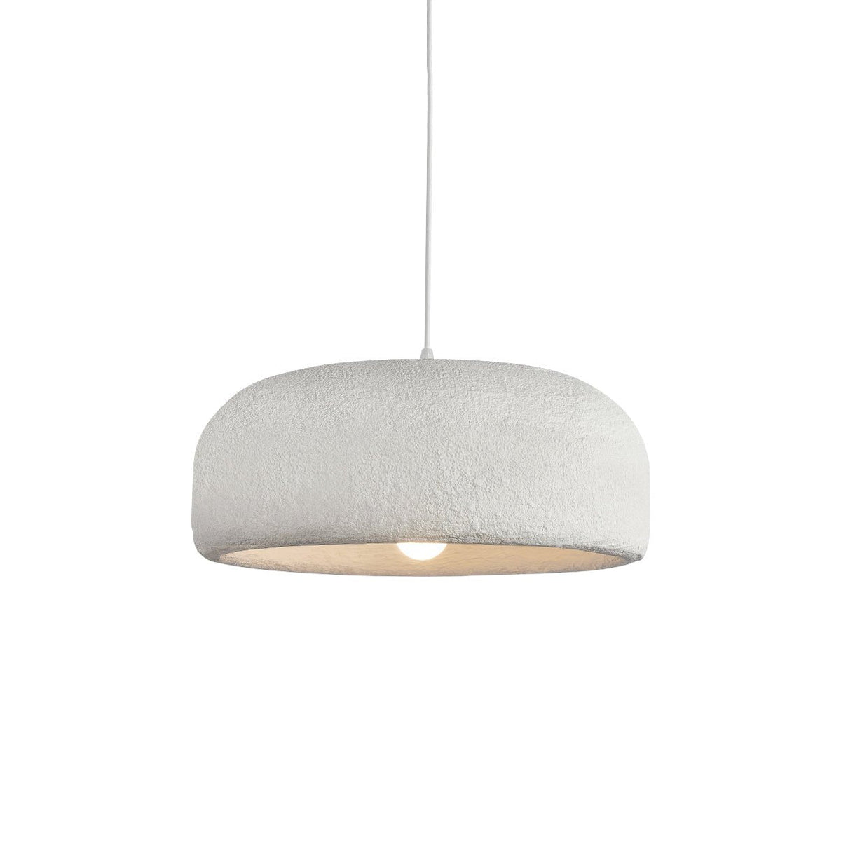 Chalk Drum Pendant Light