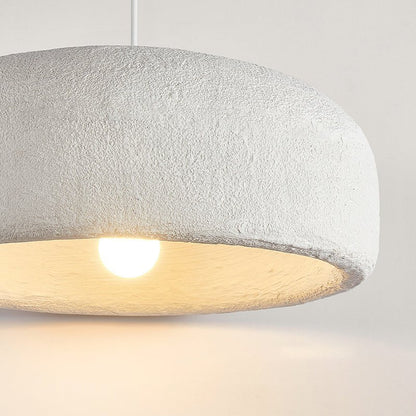 Chalk Drum Pendant Light