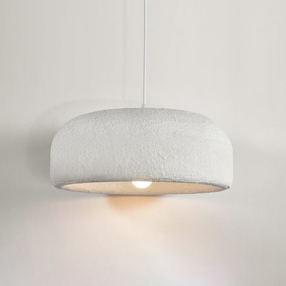 Chalk Drum Pendant Light