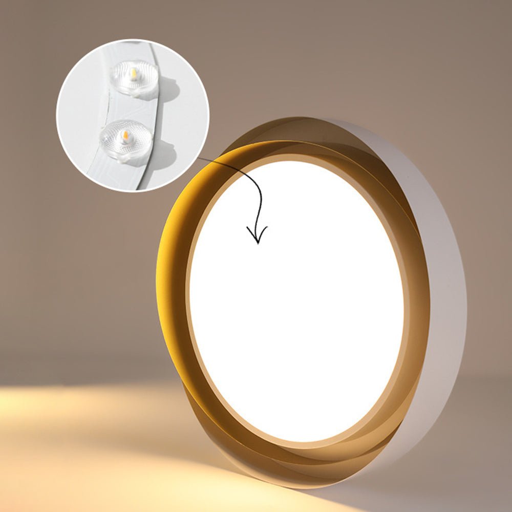 Crossing Ring Ceiling Light