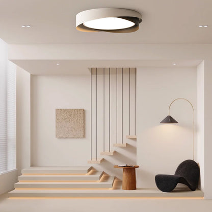 Crossing Ring Ceiling Light
