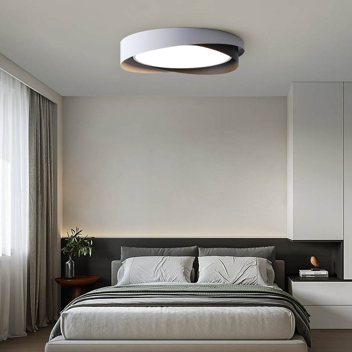 Crossing Ring Ceiling Light