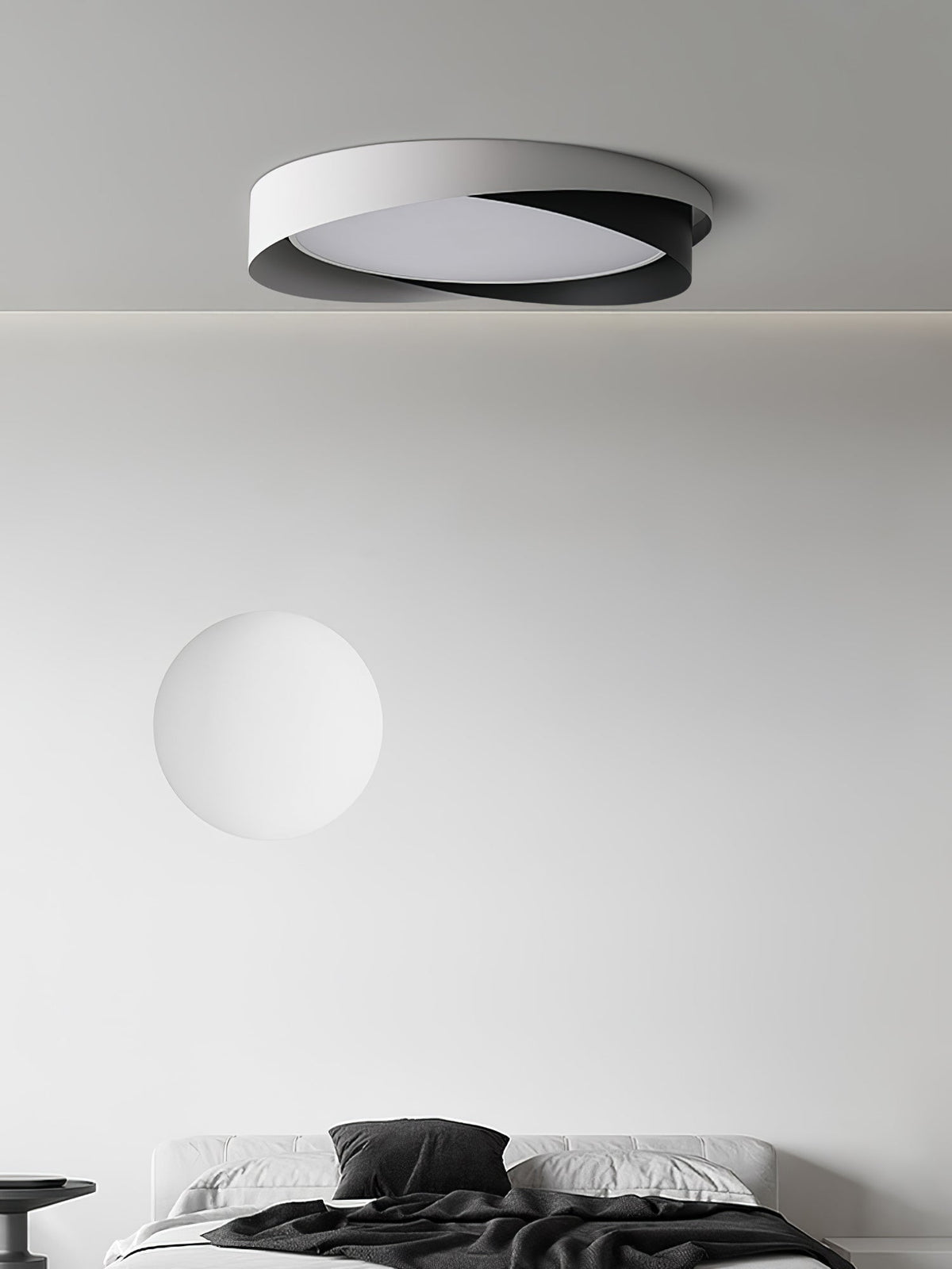 Crossing Ring Ceiling Light