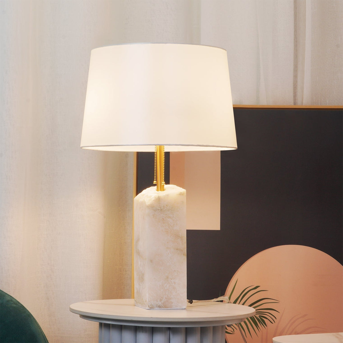 Vein Block Table Lamp