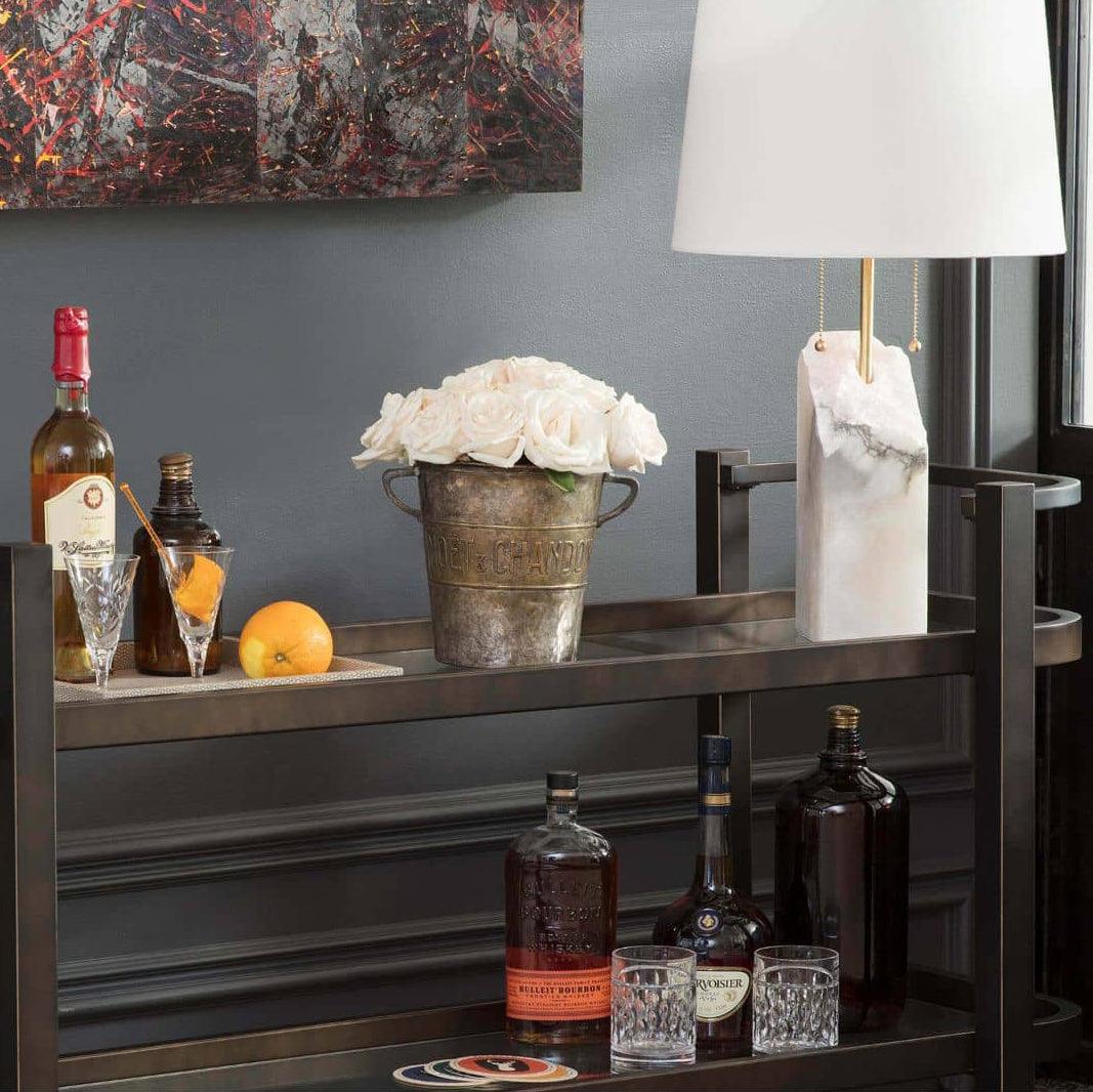 Vein Block Table Lamp