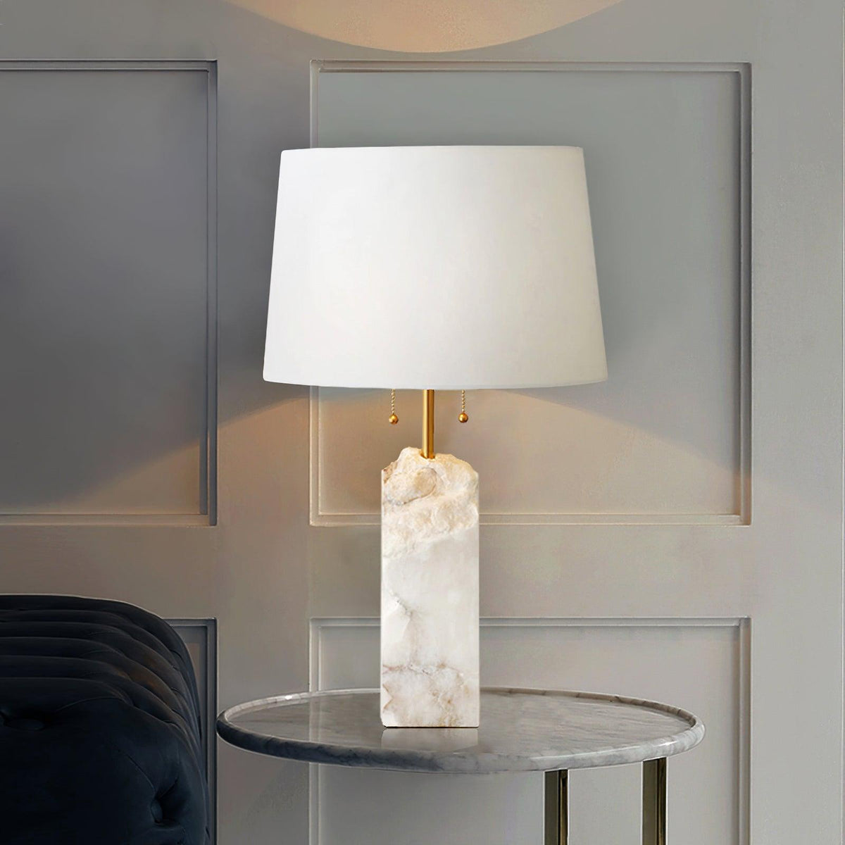 Vein Block Table Lamp