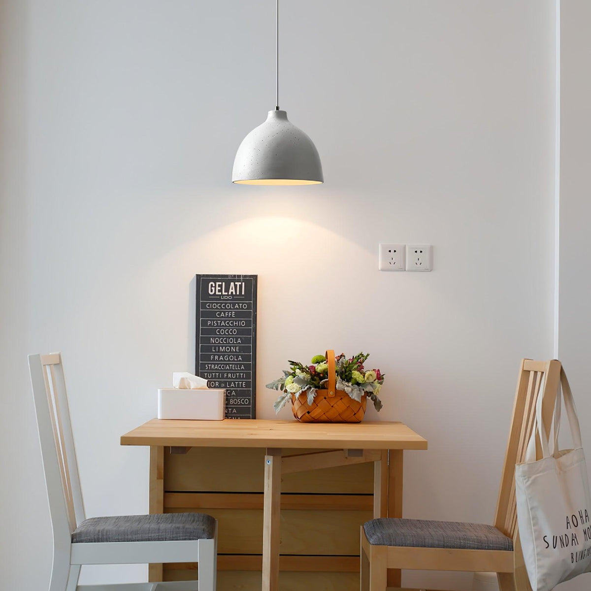 Soft Bell Pendant Light