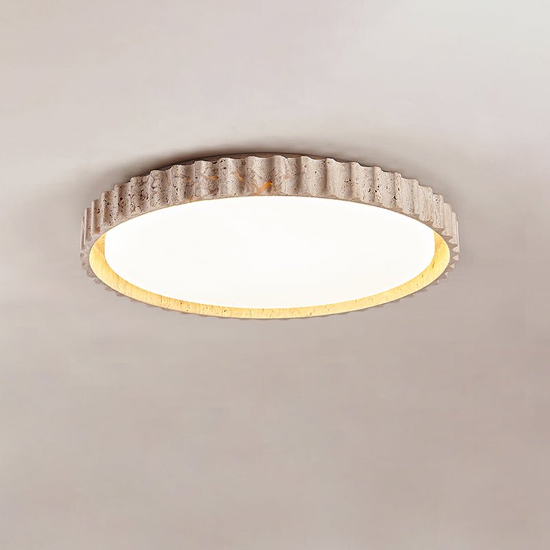 Reed Fluted Ceiling Light