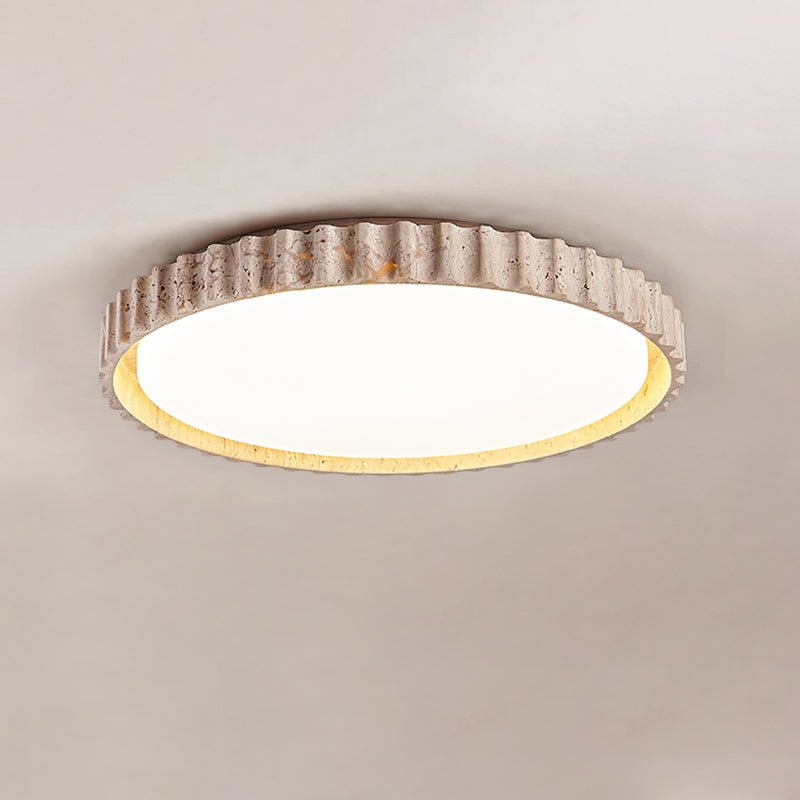 Reed Fluted Ceiling Light