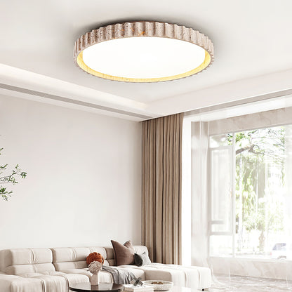 Reed Fluted Ceiling Light
