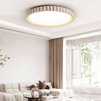 Reed Fluted Ceiling Light