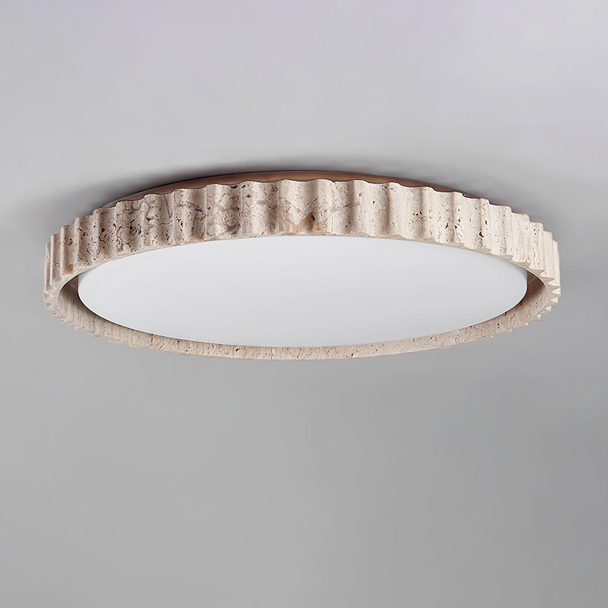 Reed Fluted Ceiling Light