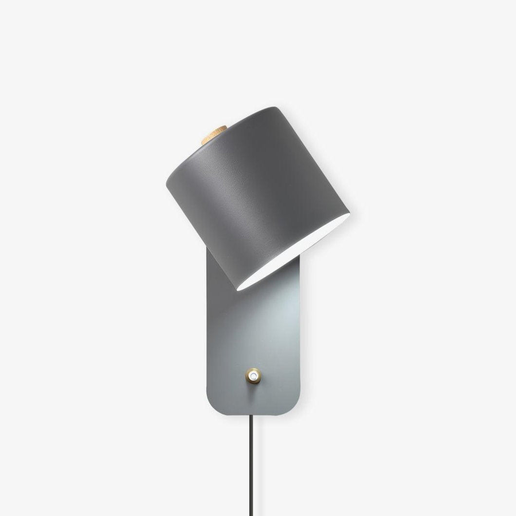 Pivot Cylinder Plug-in Wall Light