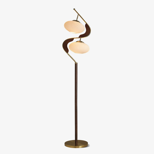 Twin Curve Floor Lamp