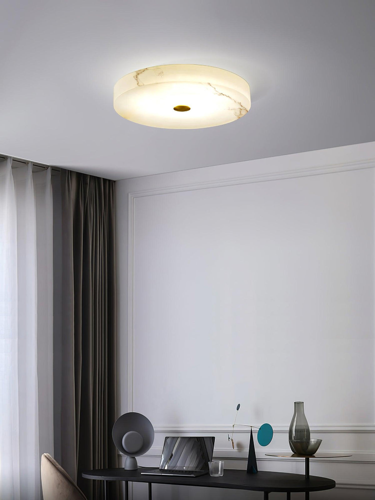 Still Disc Ceiling Light