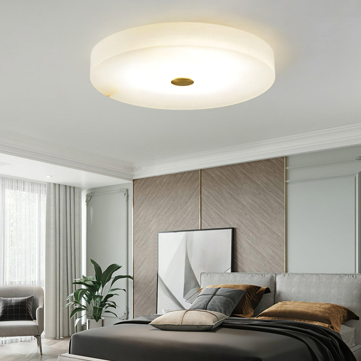 Still Disc Ceiling Light