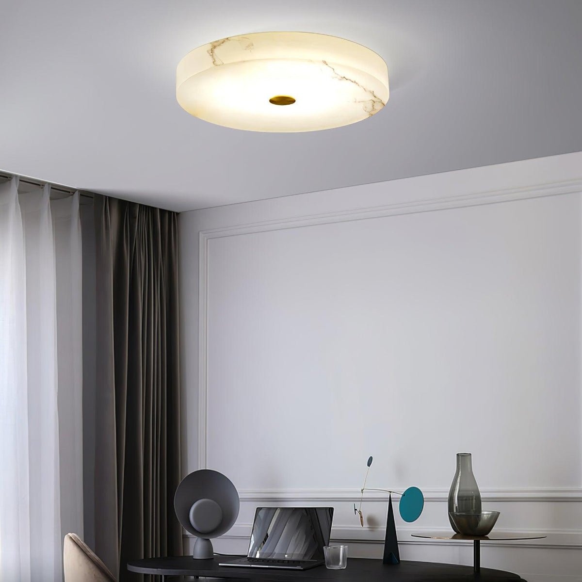 Still Disc Ceiling Light