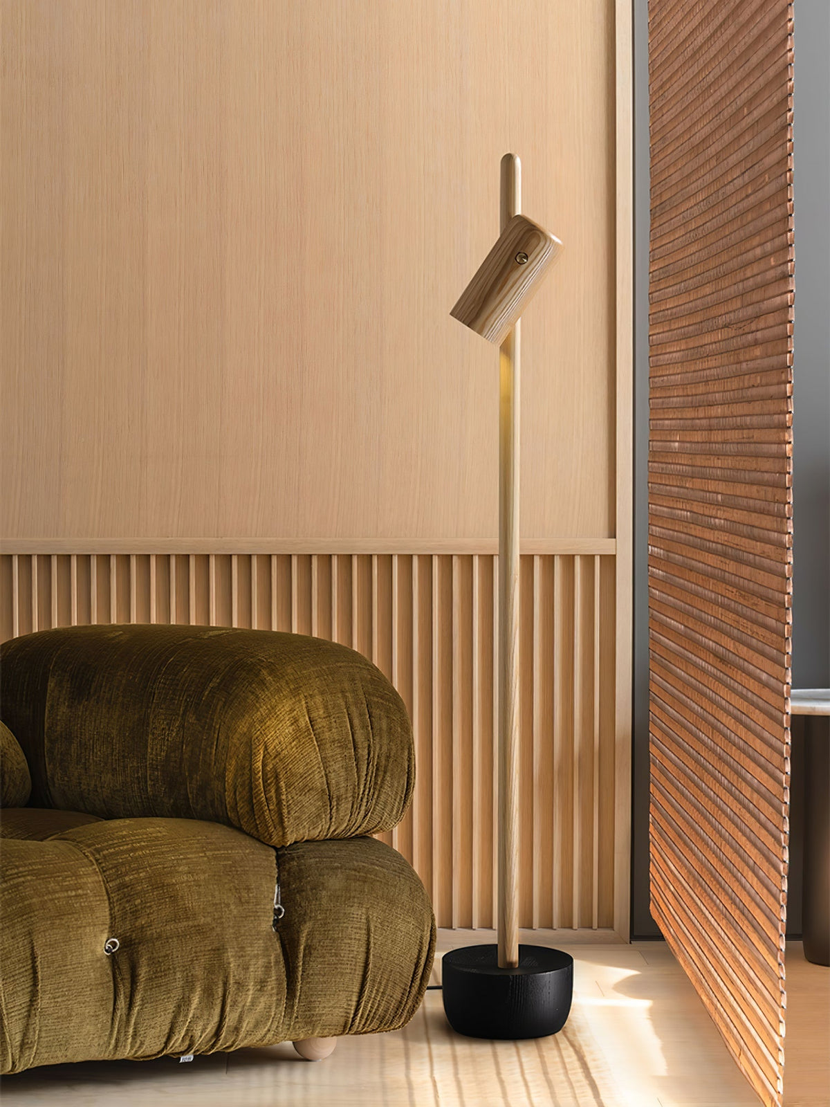 Timber Spot Floor Lamp