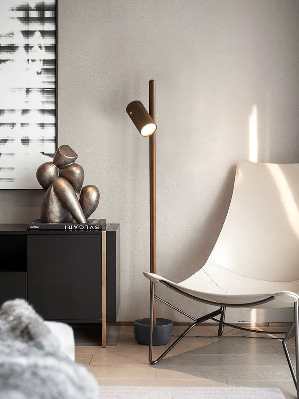 Timber Spot Floor Lamp