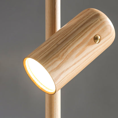Timber Spot Floor Lamp