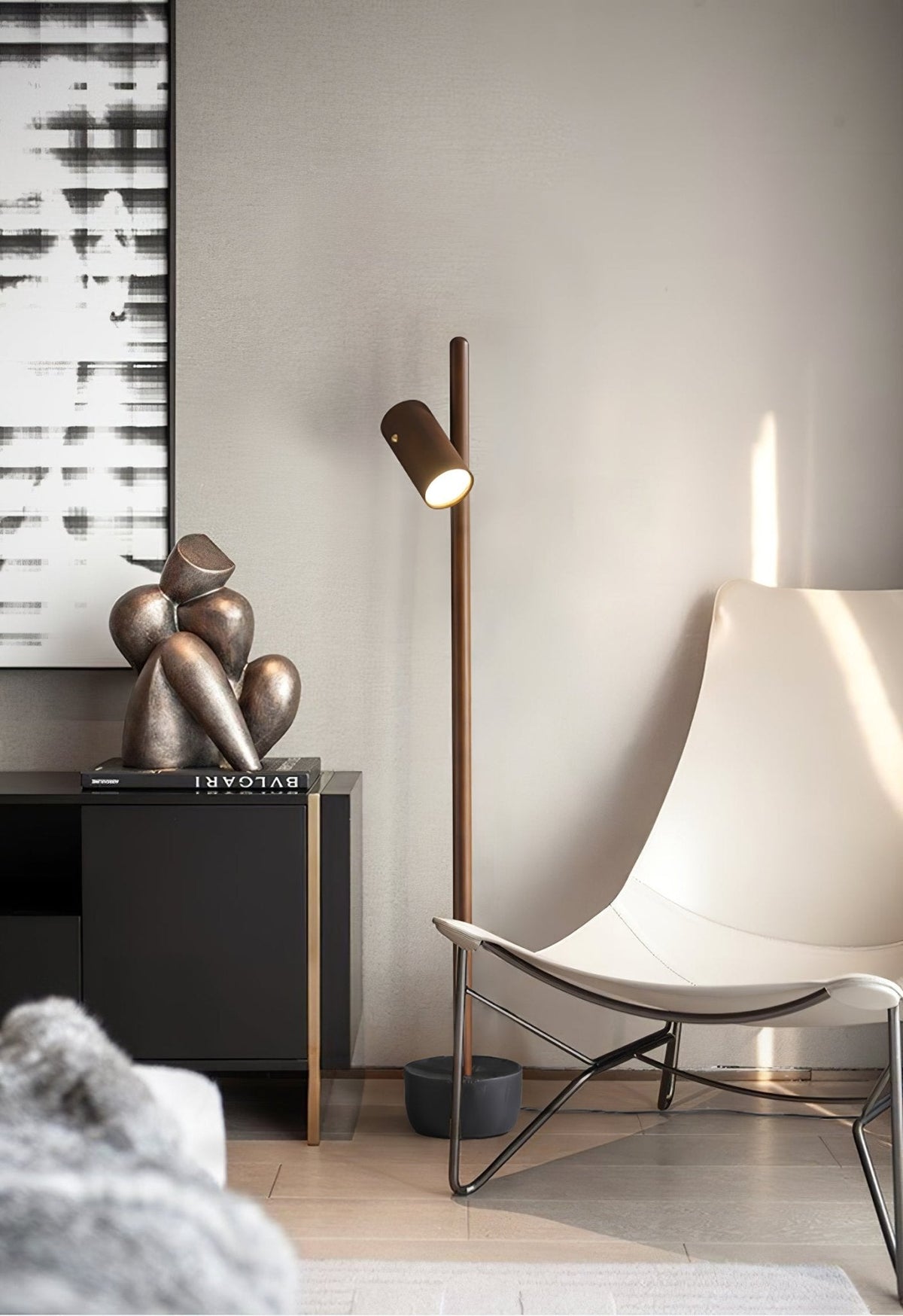 Timber Spot Floor Lamp