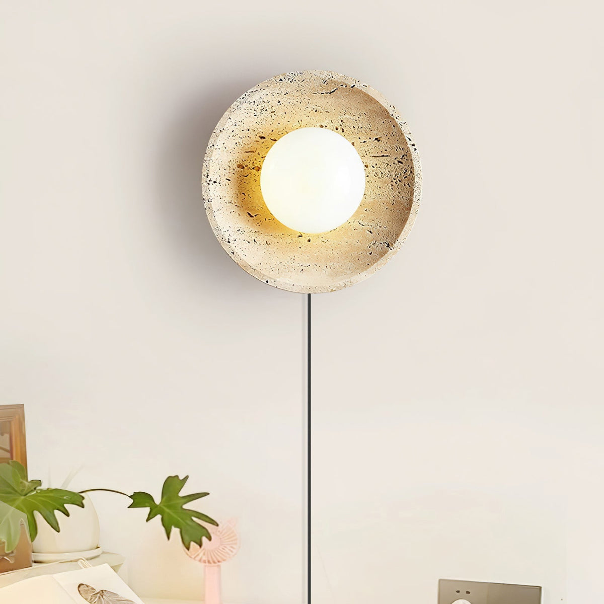 Cove Plug-in Wall Light