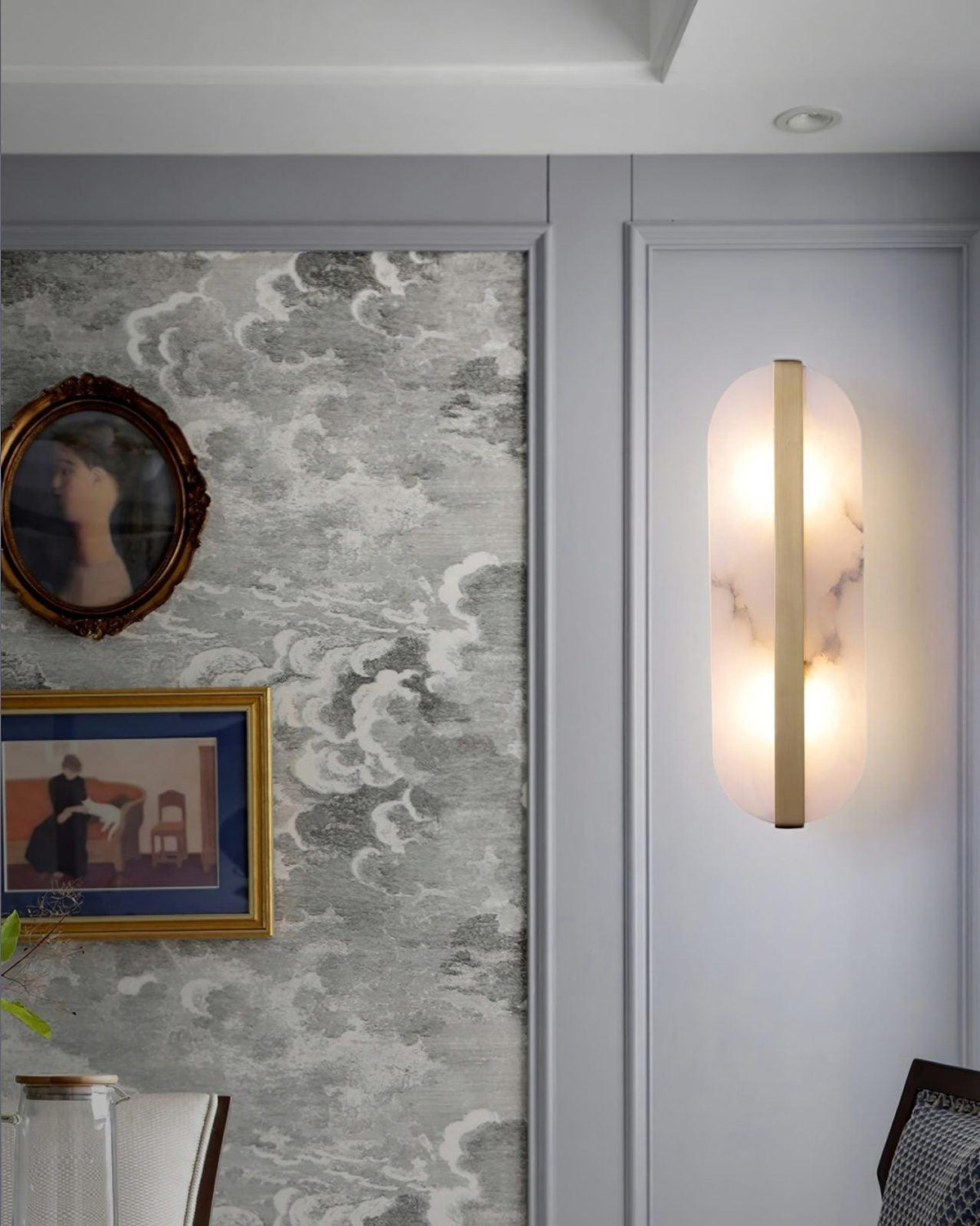 Vein Oval Wall Light
