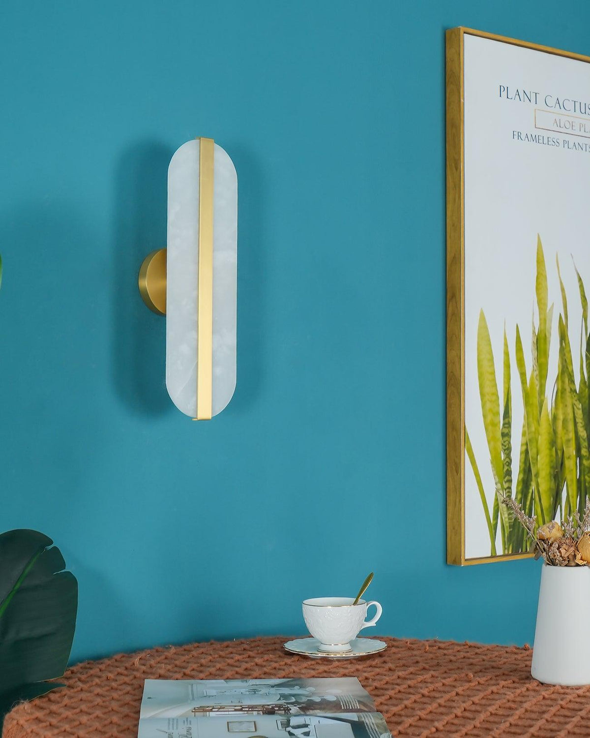 Vein Oval Wall Light