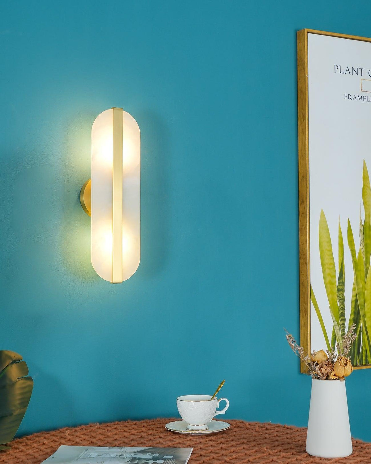 Vein Oval Wall Light