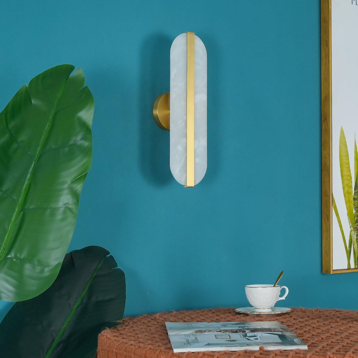 Vein Oval Wall Light