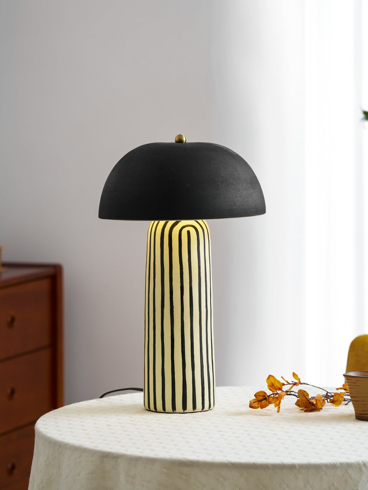 Contour Stripe Table Lamp