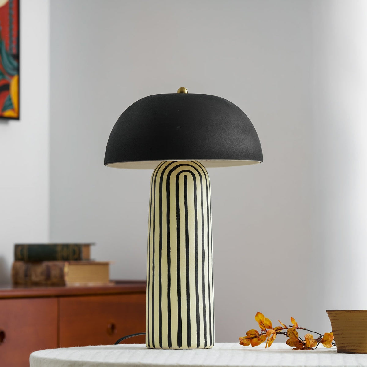 Contour Stripe Table Lamp