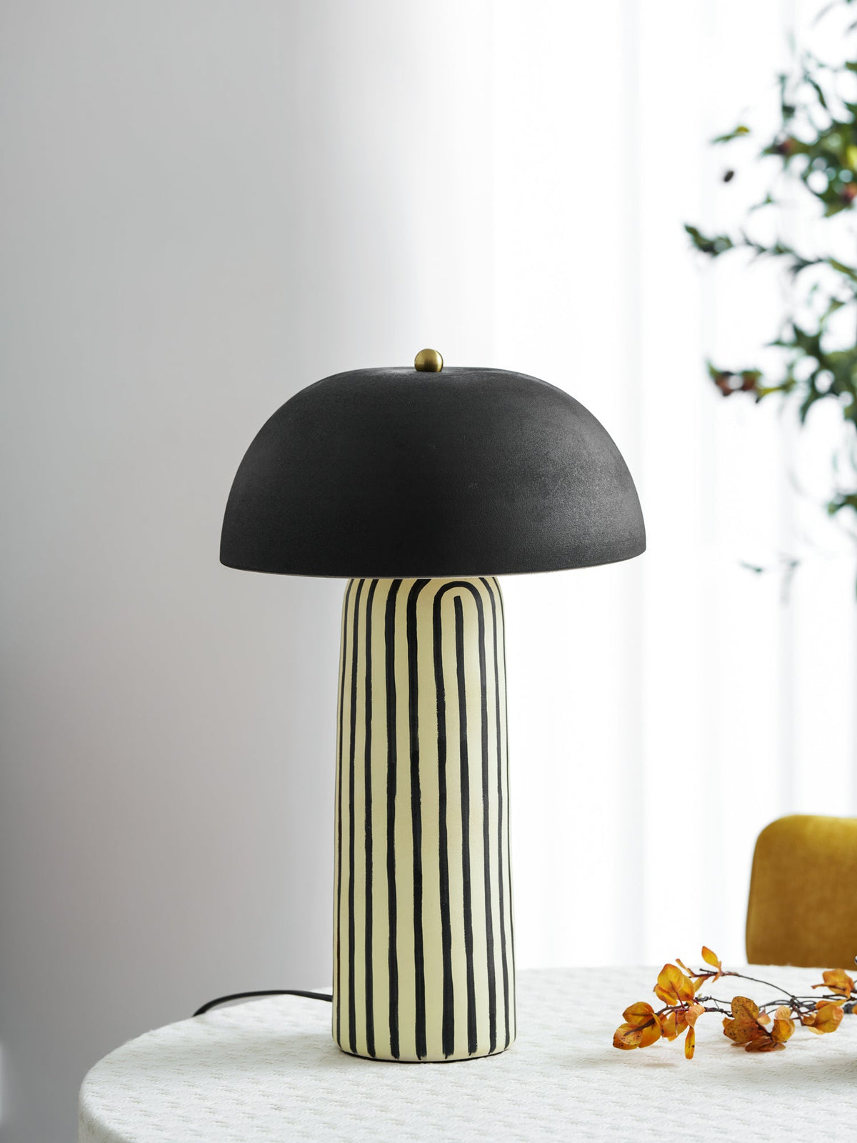 Contour Stripe Table Lamp